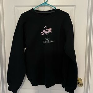Pink Panther crew neck sweatshirt size M